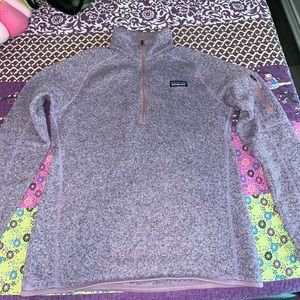 PINK PURPLE SOFT HALF ZIP PATAGONIA💜💓